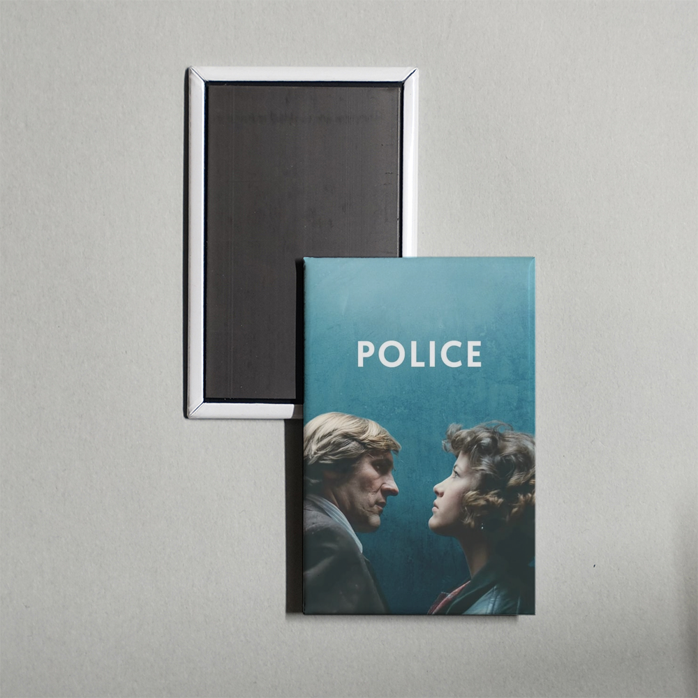 Police Mini Movie Fridge Magnet