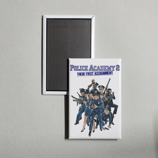 Police Academy 2 Their First Assignment Mini Movie Fridge Magnet