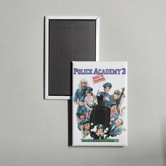 Police Academy 3 Back in Training Mini Movie Fridge Magnet