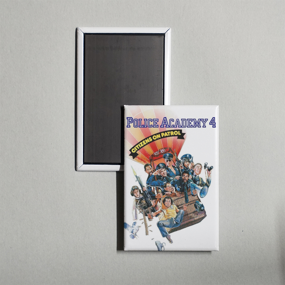 Police Academy 4 Citizens on Patrol Mini Movie Fridge Magnet