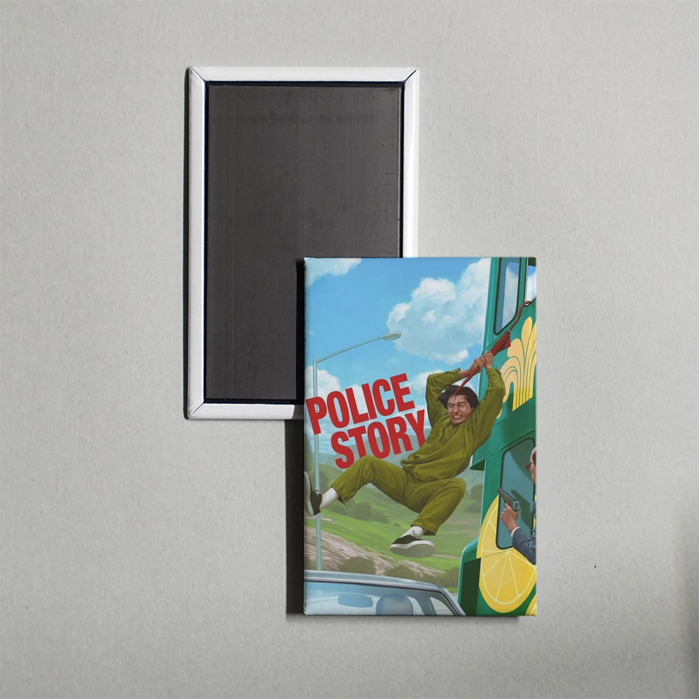 Police Story Mini Movie Fridge Magnet