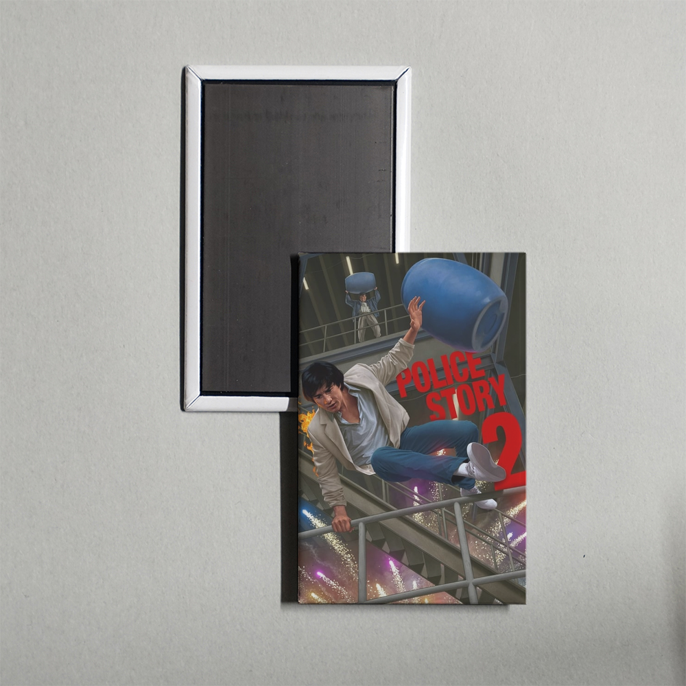Police Story 2 Mini Movie Fridge Magnet