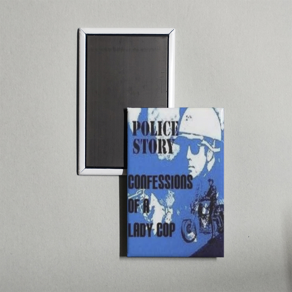 Police Story Confessions of a Lady Cop Mini Movie Fridge Magnet