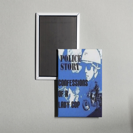 Police Story Confessions of a Lady Cop Mini Movie Fridge Magnet