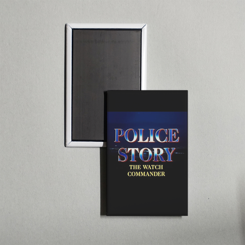 Police Story The Watch Commander Mini Movie Fridge Magnet