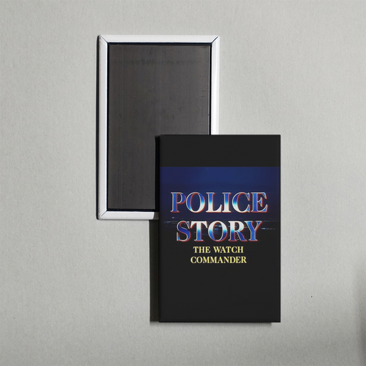 Police Story The Watch Commander Mini Movie Fridge Magnet
