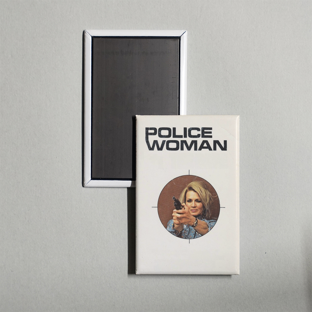 Police Woman TV Show Fridge Magnet