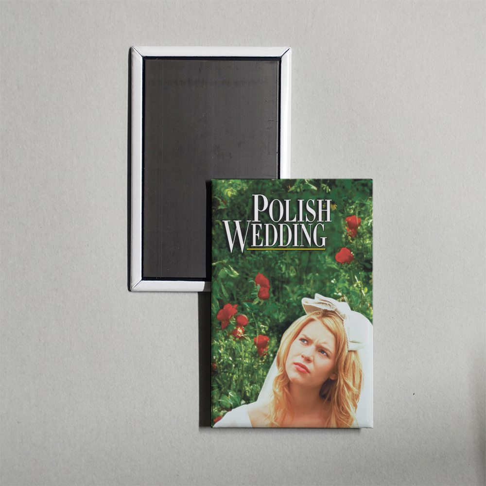 Polish Wedding Mini Movie Fridge Magnet