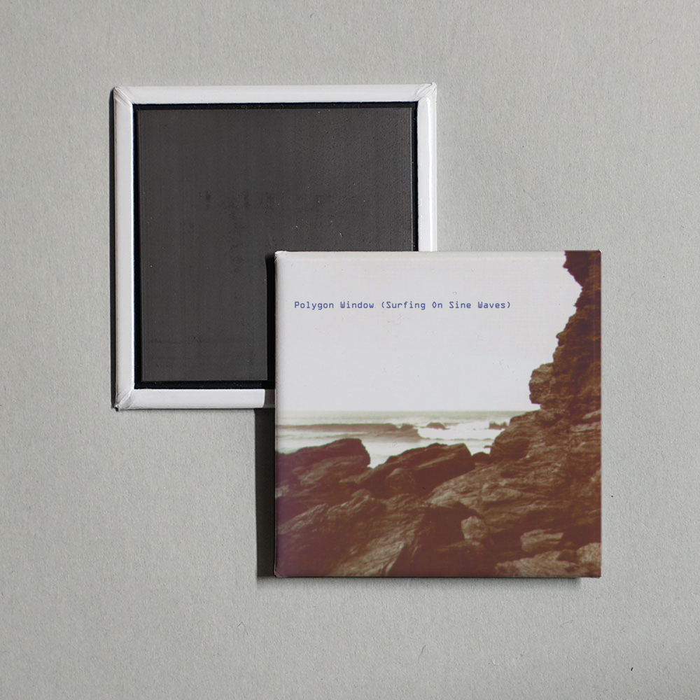 Polygon Window - Surfing On Sine Waves Album Cover Fridge Magnet