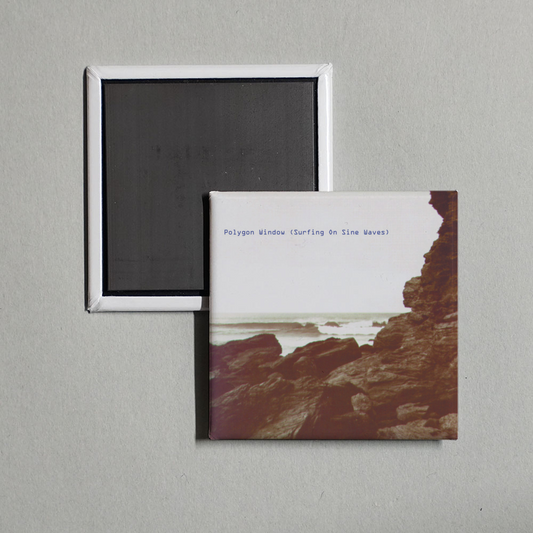 Polygon Window - Surfing On Sine Waves Album Cover Fridge Magnet