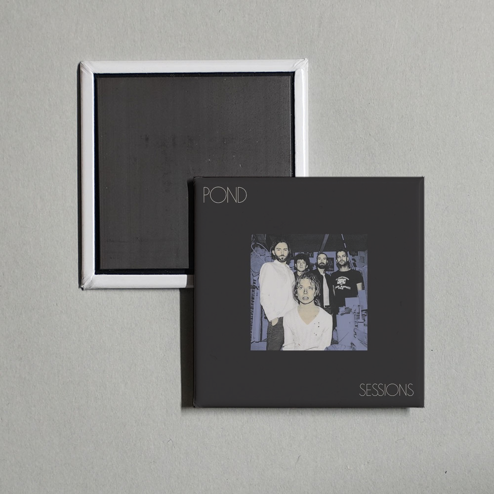 Pond - Sessions Album Cover Fridge Magnet