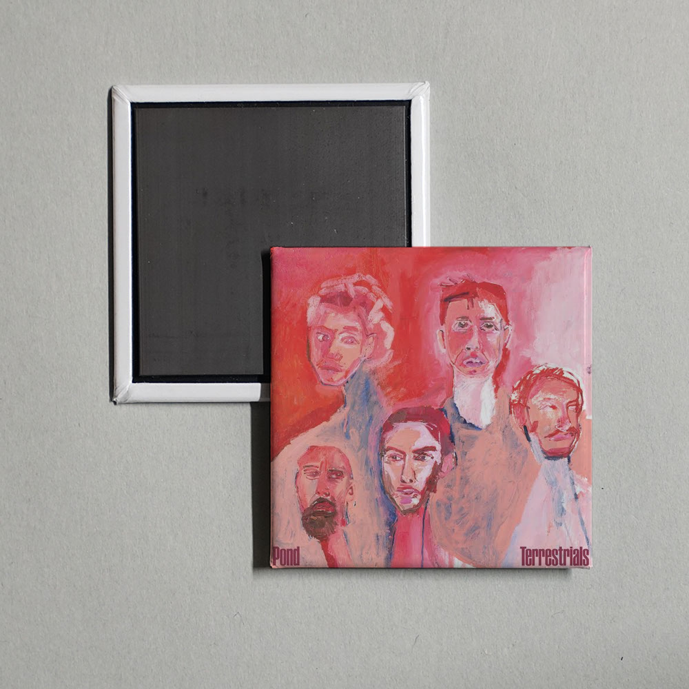 Pond - Terrestrials Album Cover Fridge Magnet
