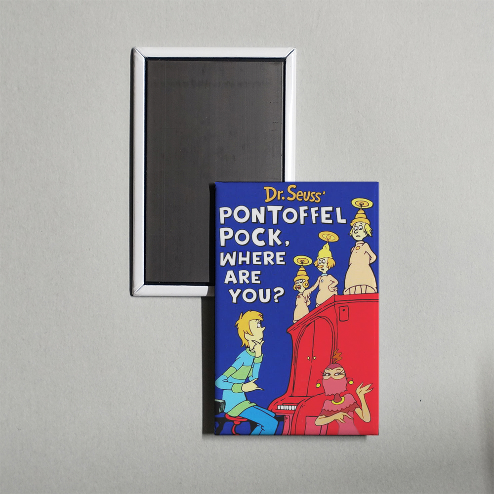 Pontoffel Pock, Where Are You Mini Movie Fridge Magnet
