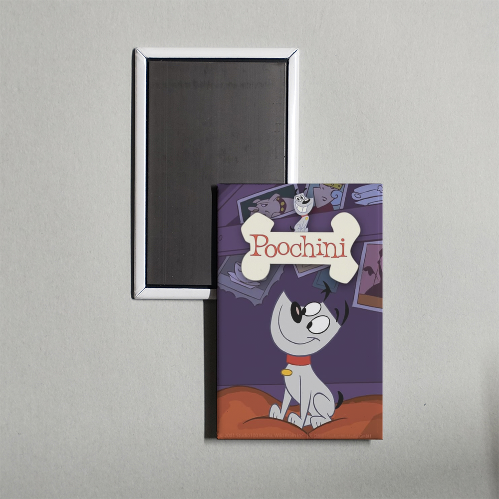 Poochini TV Show Fridge Magnet