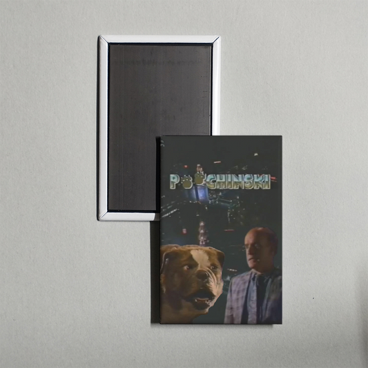Poochinski Mini Movie Fridge Magnet