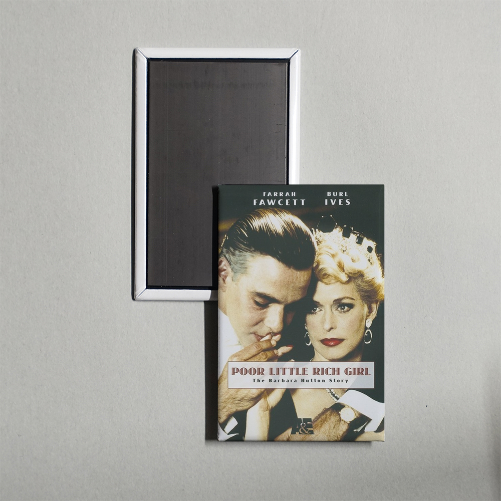 Poor Little Rich Girl The Barbara Hutton Story TV Show Fridge Magnet