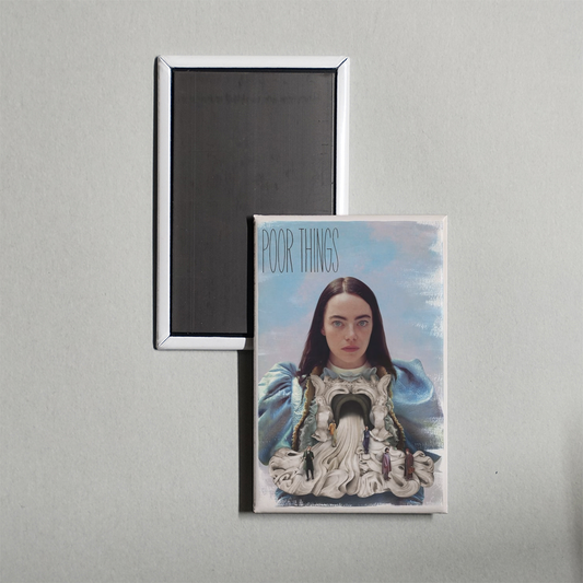 Poor Things Mini Movie Fridge Magnet