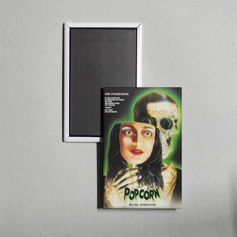 Popcorn Mini Movie Fridge Magnet