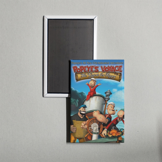 Popeye's Voyage The Quest for Pappy Mini Movie Fridge Magnet
