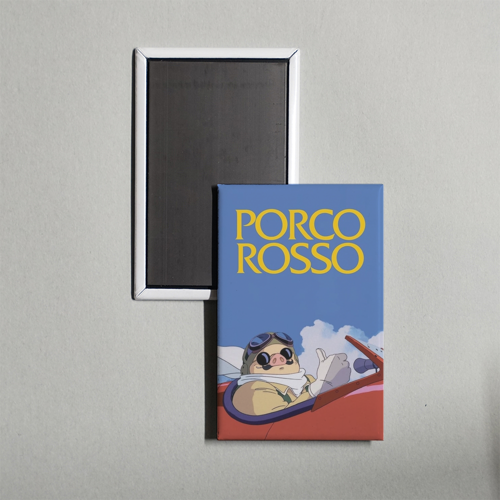 Porco Rosso Mini Movie Fridge Magnet