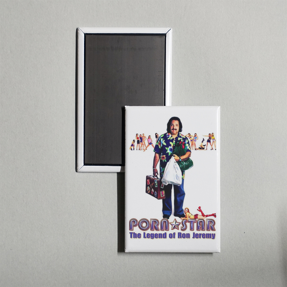 Porn Star The Legend of Ron Jeremy Mini Movie Fridge Magnet