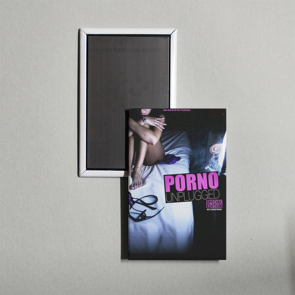 Porno Unplugged Mini Movie Fridge Magnet