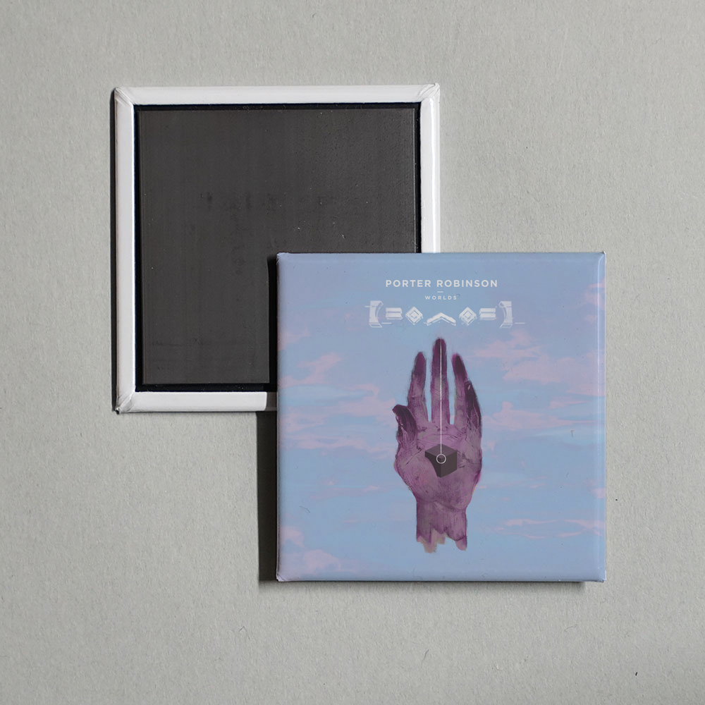 Porter Robinson - Worlds Album Cover Fridge Magnet