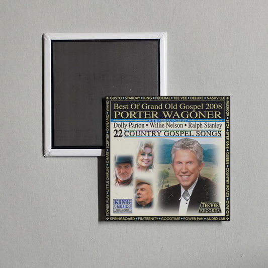 Porter Wagoner & Dolly Parton - Best of Grand Old Gospel 2008 Album Cover Fridge Magnet