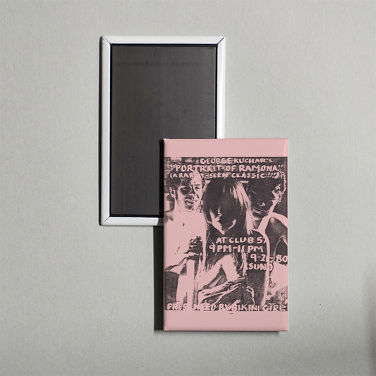 Portrait of Ramona Mini Movie Fridge Magnet