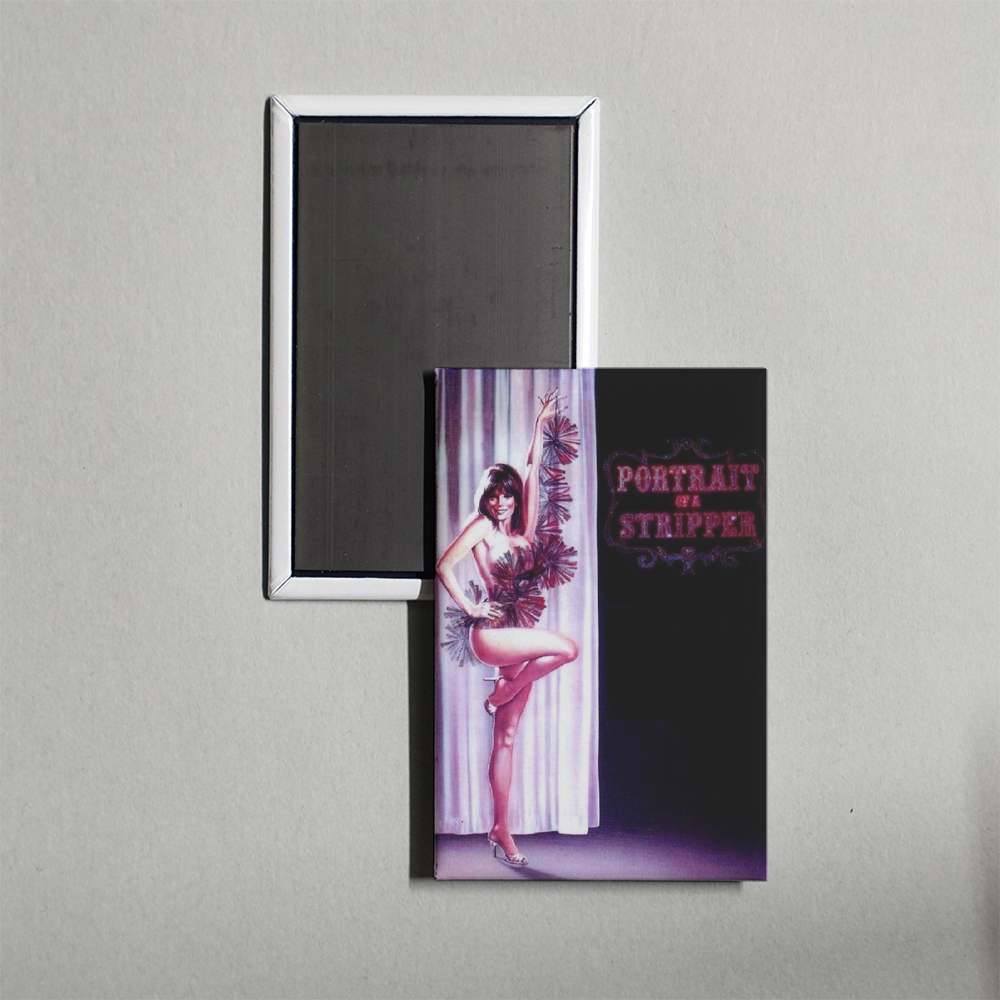 Portrait of a Stripper Mini Movie Fridge Magnet