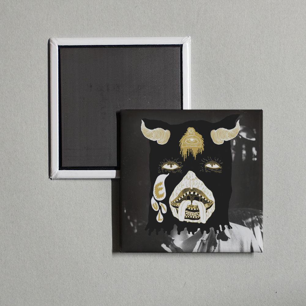 Portugal. The Man - Evil Friends Album Cover Fridge Magnet