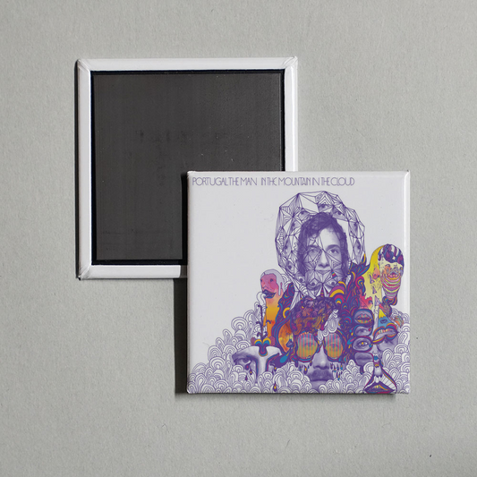 Portugal. The Man - In the Mountain in the Cloud Album Cover Fridge Magnet