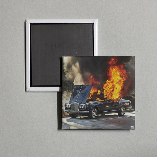 Portugal. The Man - Woodstock Album Cover Fridge Magnet