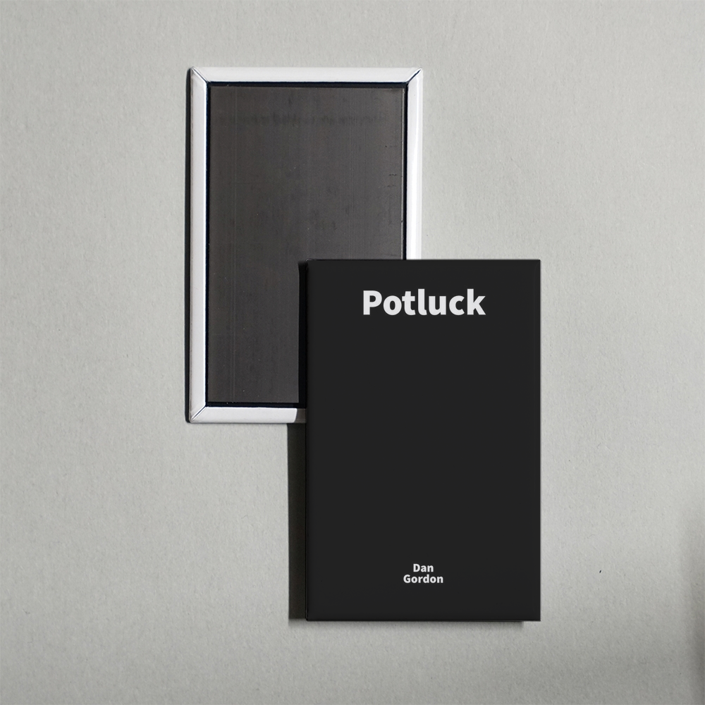 Potluck Mini Movie Fridge Magnet