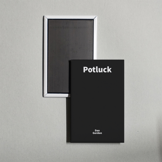 Potluck Mini Movie Fridge Magnet