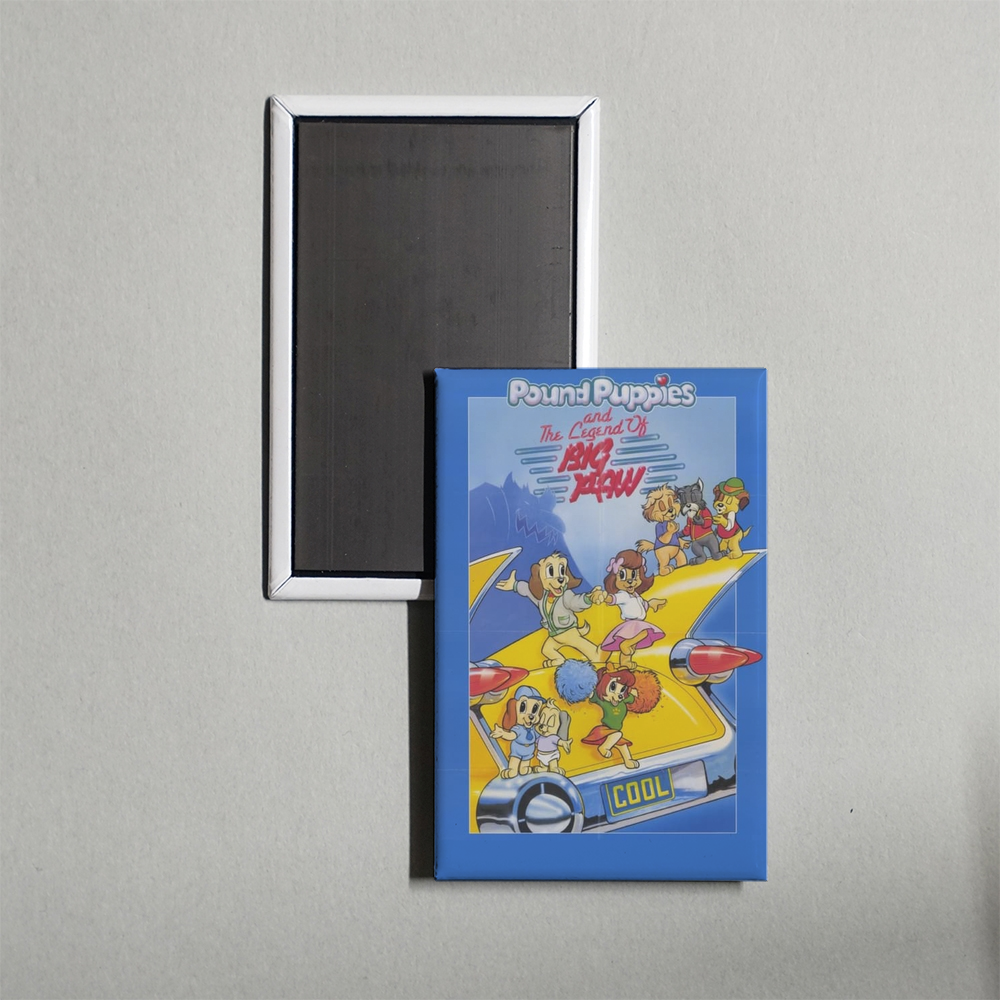 Pound Puppies and the Legend of Big Paw Mini Movie Fridge Magnet