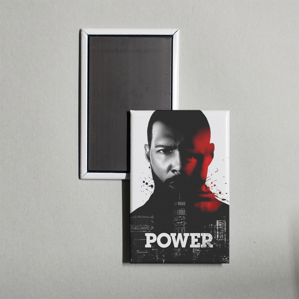 Power TV Show Fridge Magnet