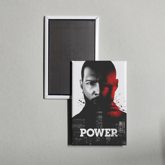 Power TV Show Fridge Magnet