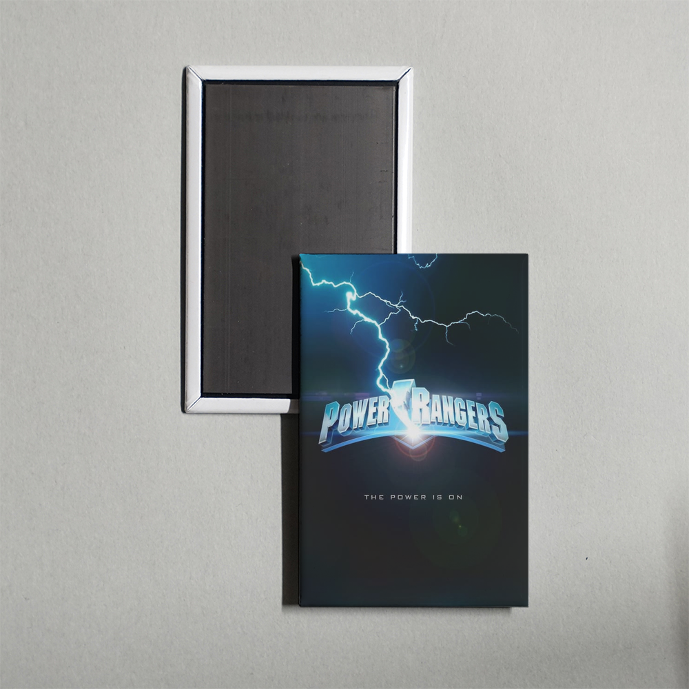 Power Rangers TV Show Fridge Magnet