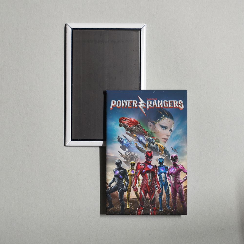Power Rangers Mini Movie Fridge Magnet