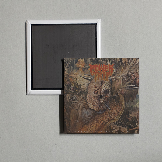 Power Trip - Manifest Decimation Album Cover Fridge Magnet