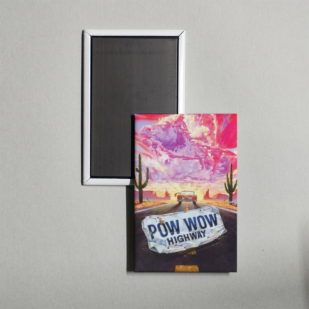 Powwow Highway Mini Movie Fridge Magnet