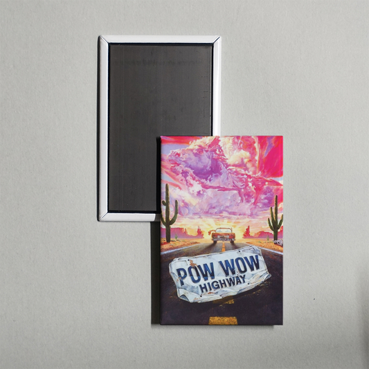 Powwow Highway Mini Movie Fridge Magnet