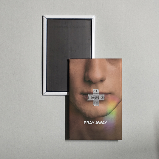Pray Away Mini Movie Fridge Magnet