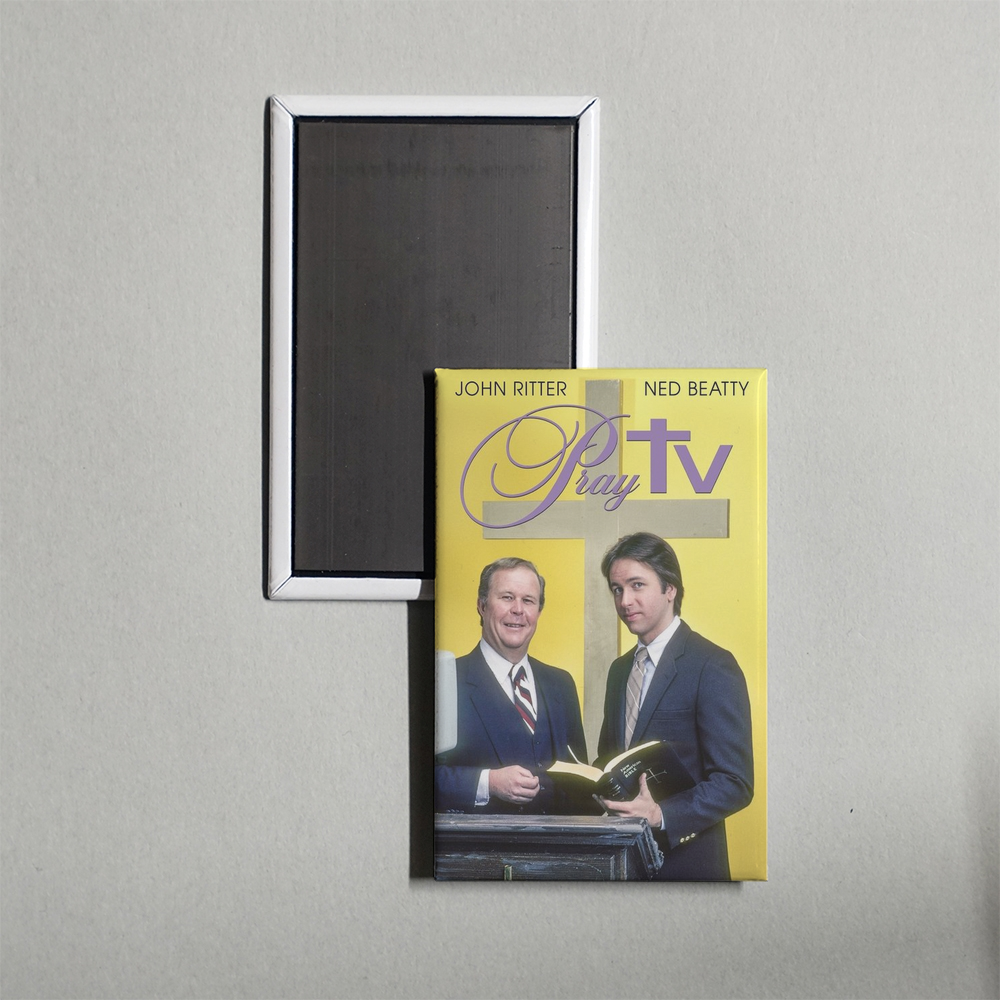 Pray TV Mini Movie Fridge Magnet