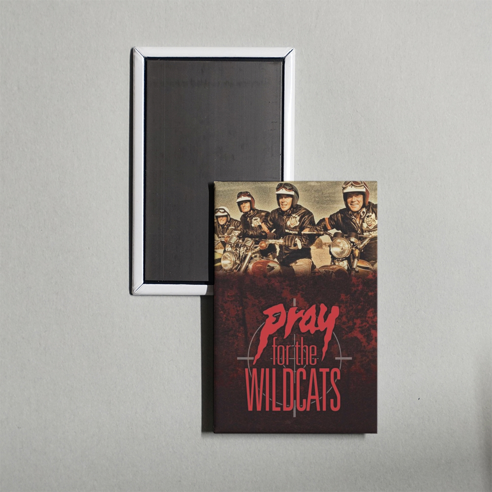 Pray for the Wildcats Mini Movie Fridge Magnet
