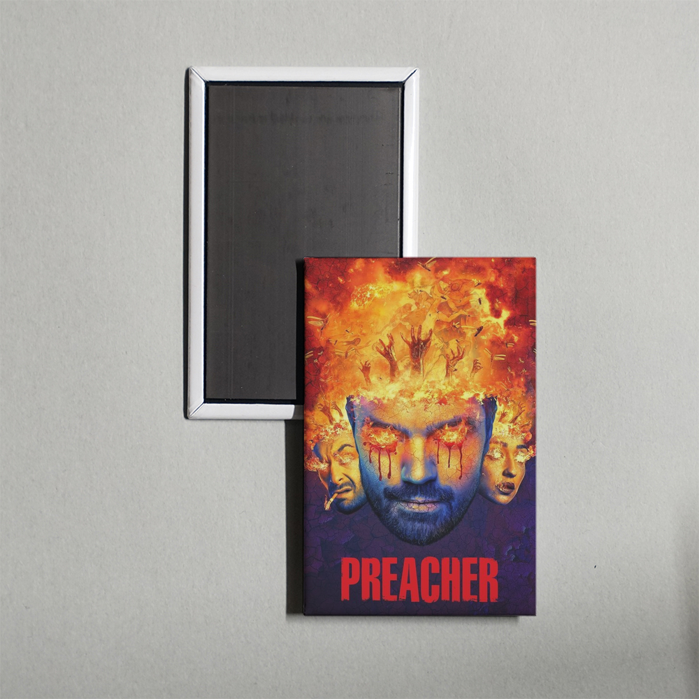 Preacher TV Show Fridge Magnet