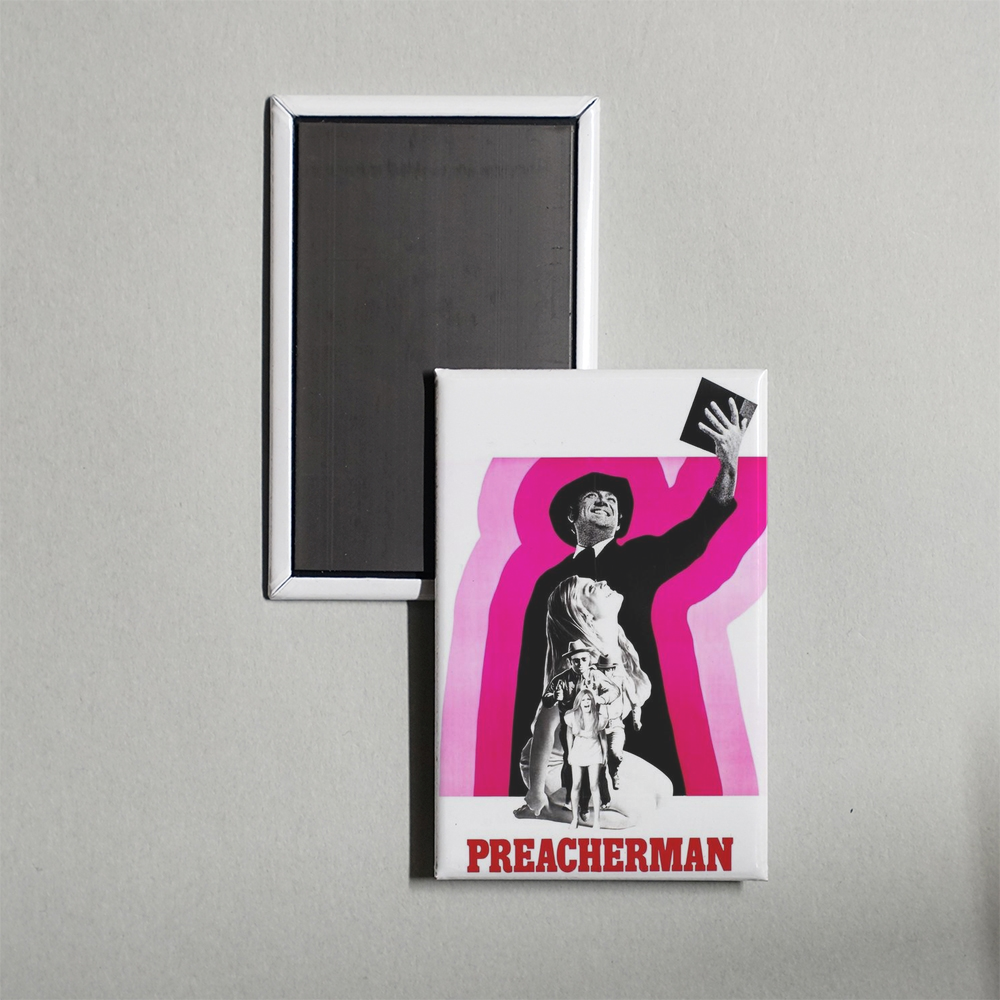 Preacherman Mini Movie Fridge Magnet