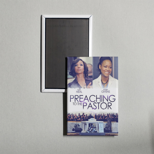 Preaching To The Pastor Mini Movie Fridge Magnet