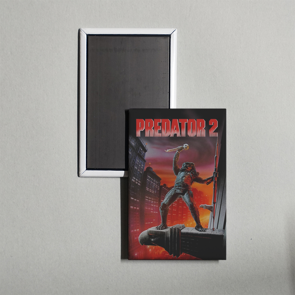 Predator 2 Mini Movie Fridge Magnet